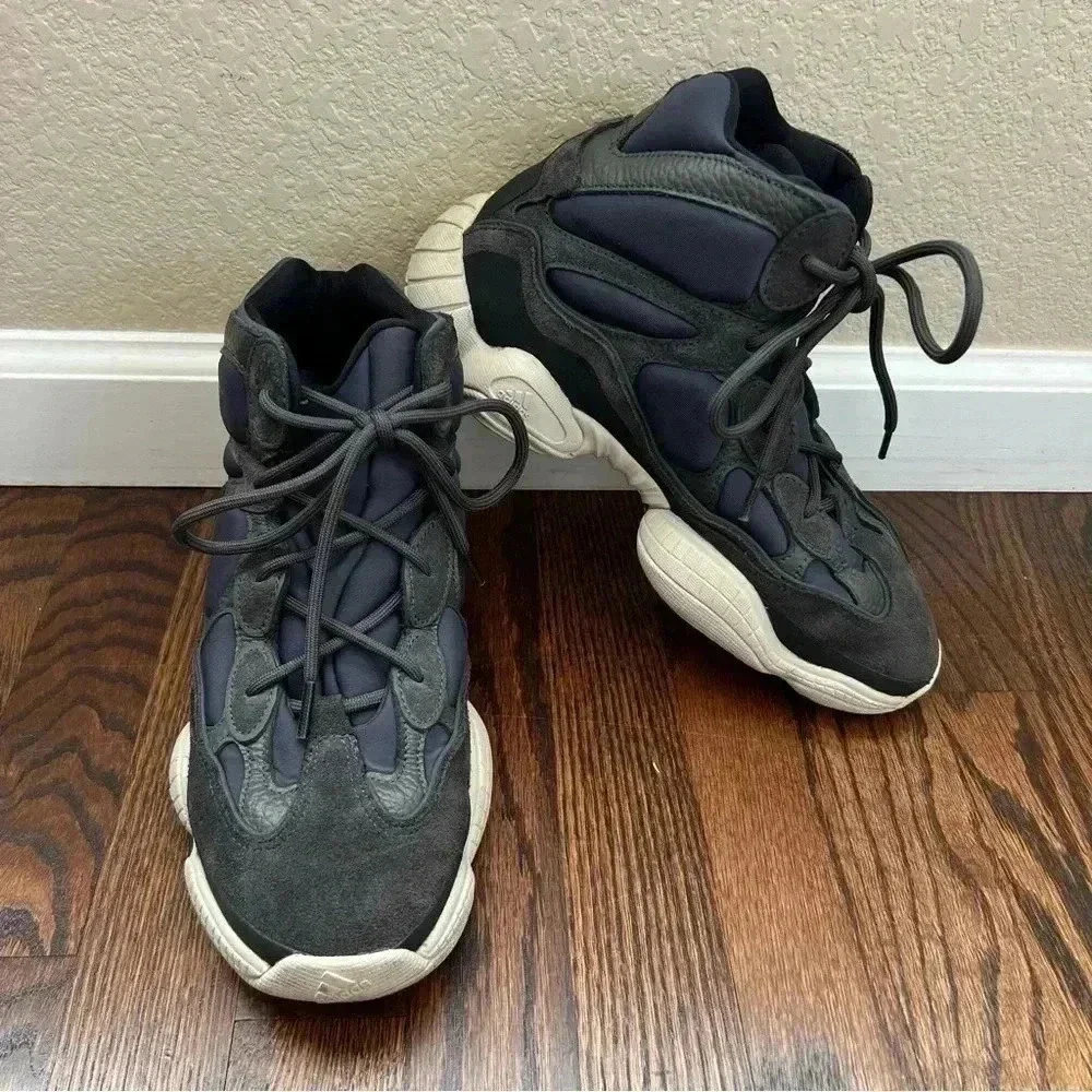 Yeezy 500 High Slate Adidas Men’s Size 8.5 FW4968 Sneakers Shoes